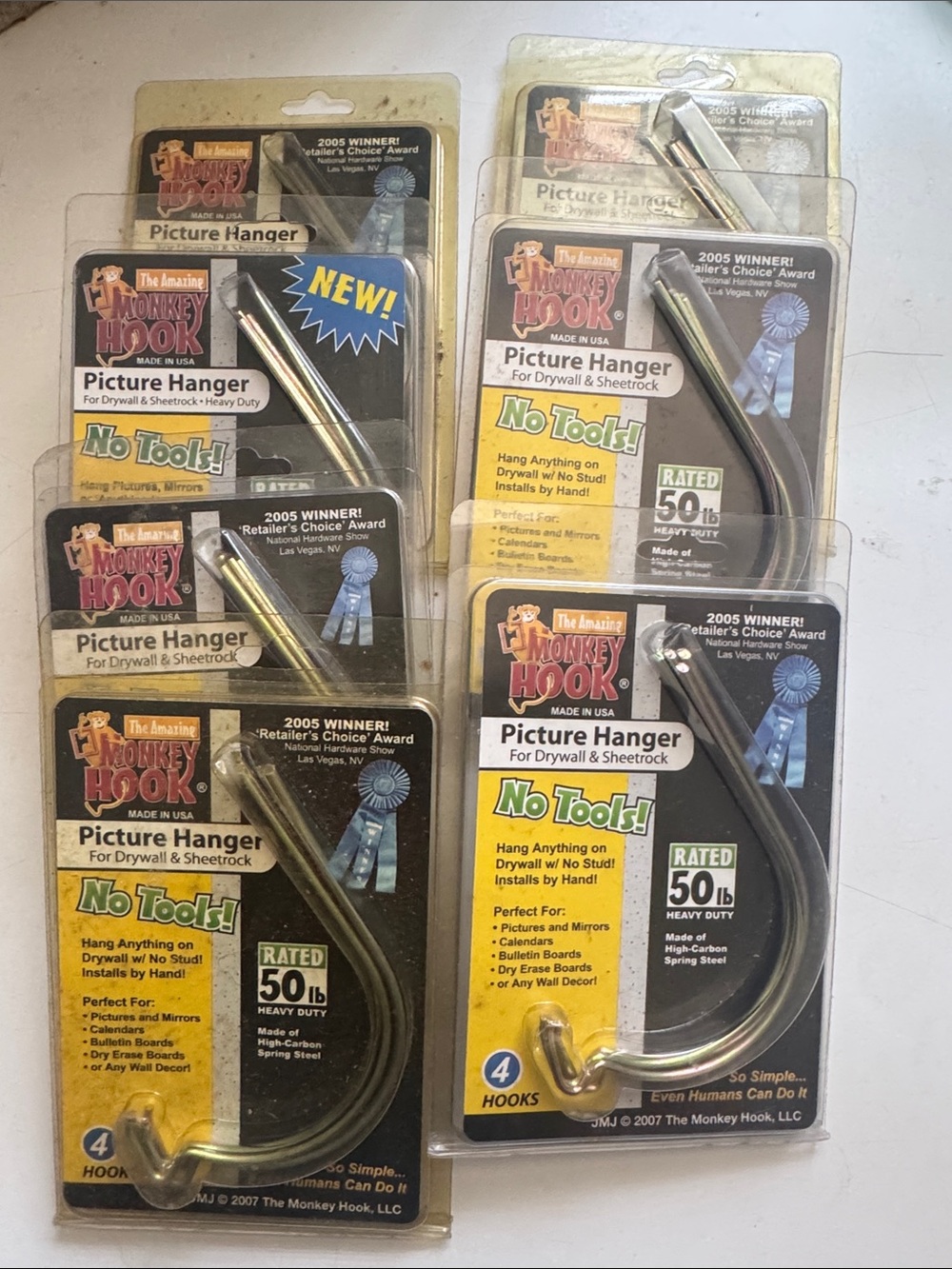 Monkey Hook Picture Hangers